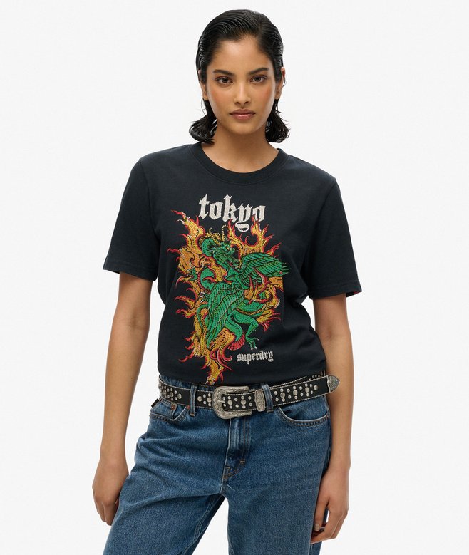 Neo Trad Tattoo Relaxed T-Shirt