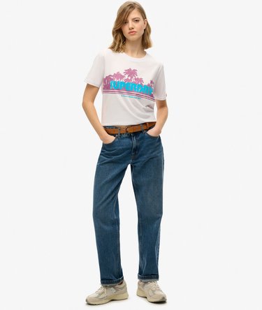 Outdoor Stripe Relaxed T-Shirt Image 6