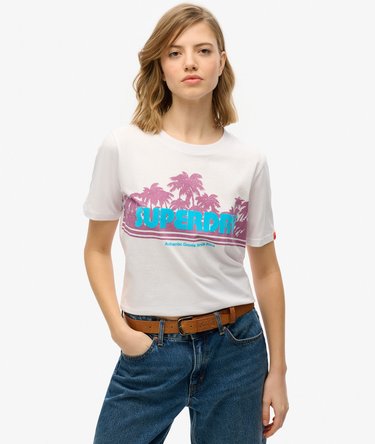 Outdoor Stripe Relaxed T-Shirt Image 1