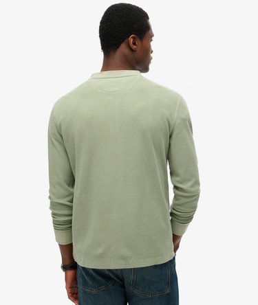 Haut léger texturé à col tunisien Image 4