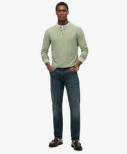 Haut léger texturé à col tunisien