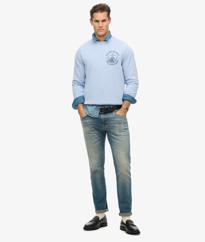 Lo-Fi Outdoor Mono Relaxed Crew Sweatshirt