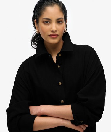 Ibiza Longline Beach Shirt Image 3