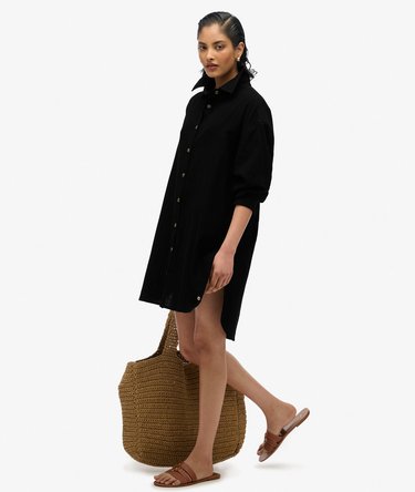 Ibiza Longline Beach Shirt Image 4