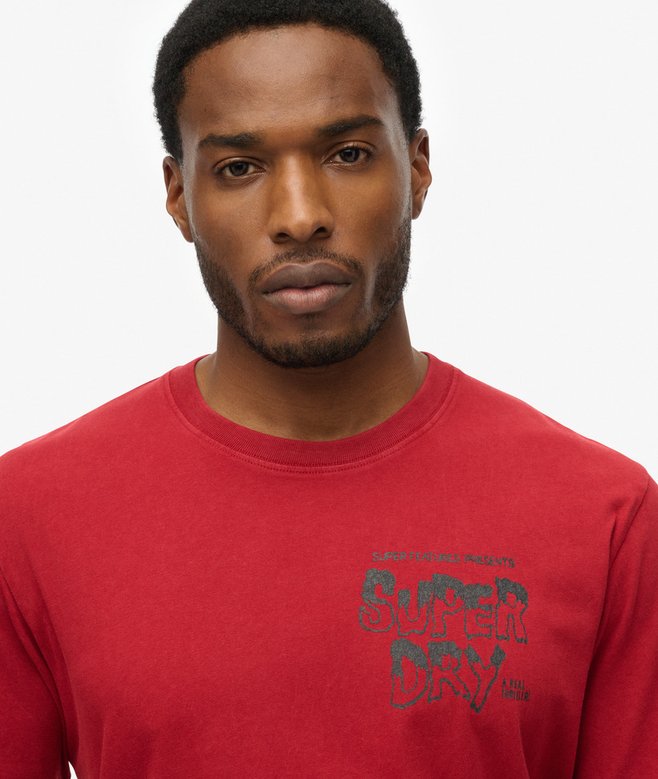 B-Movie Graphic Loose T-Shirt