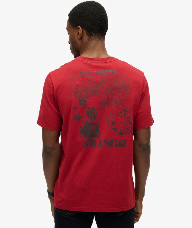 B-Movie Graphic Loose T-Shirt