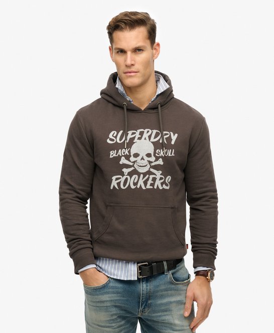 Black Skull Hoodie