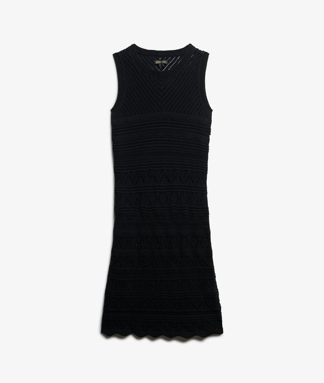 Crochet Mini Dress