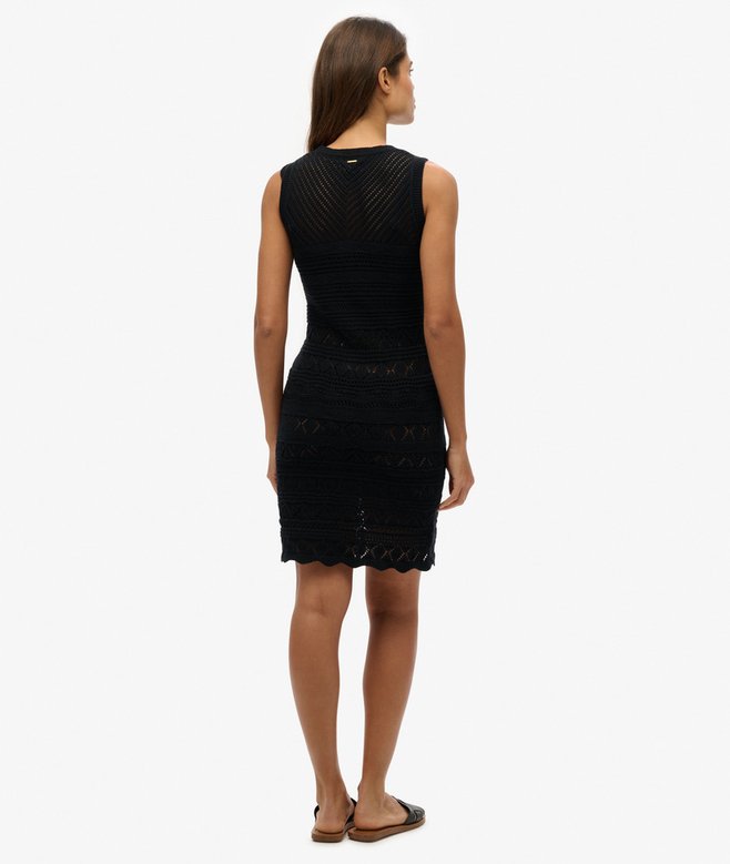Crochet Mini Dress