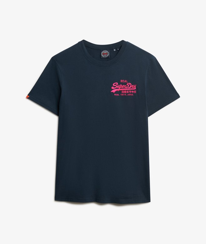 Vintage Logo Embroidered Relaxed T-Shirt