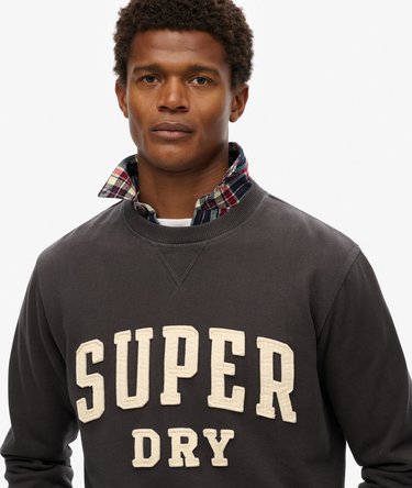 Vintage Athletic Crew Sweatshirt Image 3