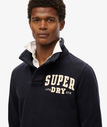 Vintage Henley sporttröja Image 3