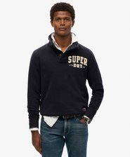 Vintage Henley sporttröja