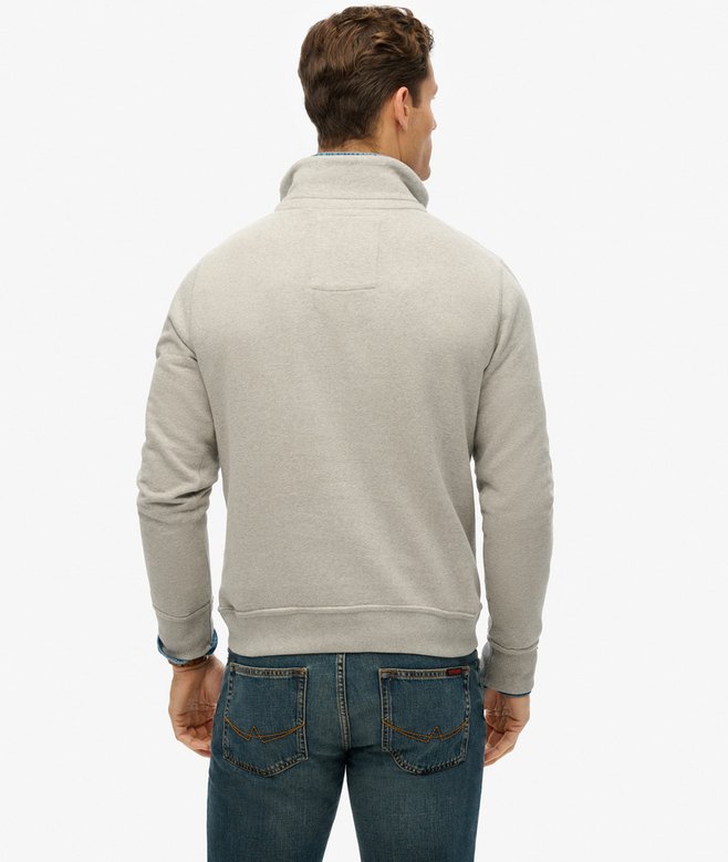Vintage Athletic Henley Sweatshirt