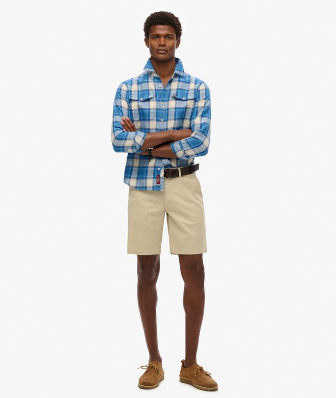 The Merchant Store - Linen Check Shirt