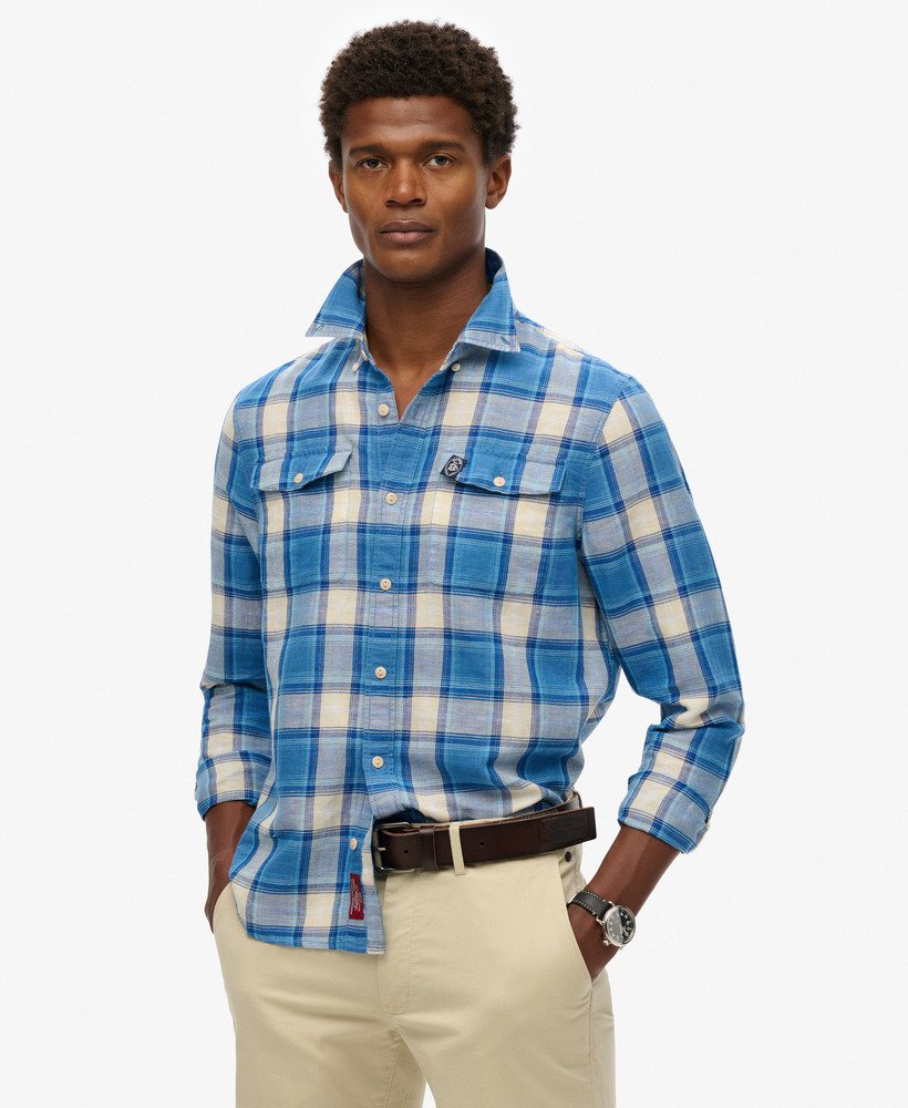 トップス NH X WIND AND SEA.OMBRE CHECK SHIRT LS M NH X WIND AND SEA . OMBRE CHECK SHIRT LS