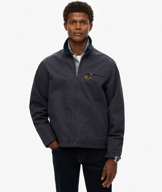 Cord Collar Barn Jacket
