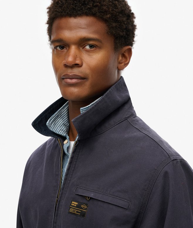 Cord Collar Barn Jacket