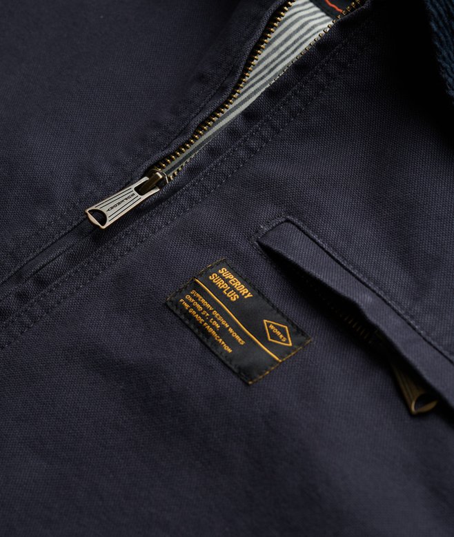 Cord Collar Barn Jacket