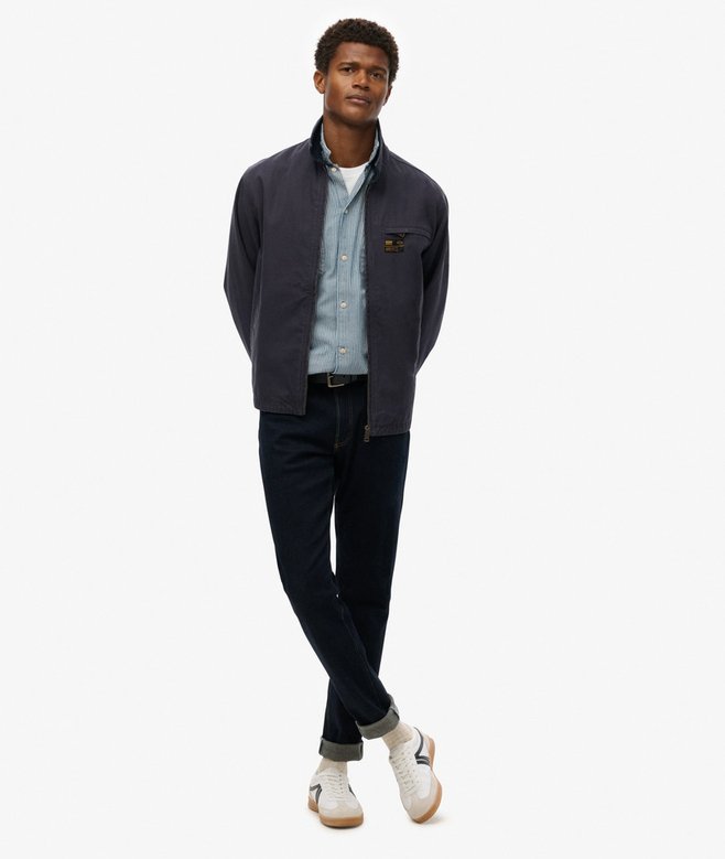 Cord Collar Barn Jacket