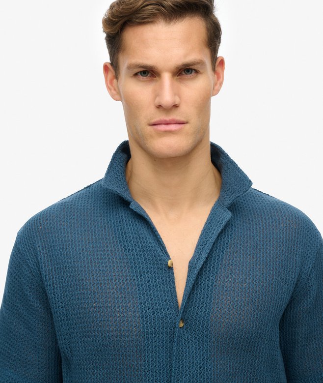 Knitted Texture Shirt (1) 5 out of 5 stars, 1 reviews More Colours Available Price £31.49 Price reduced from £44.99 to You Save 30%