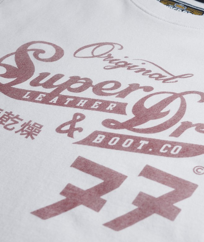 Leather & Boot Co Script T-Shirt