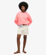 Essential Logo Relaxed Crew Sweatshirt