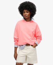 Essential Logo Relaxed Crew Sweatshirt