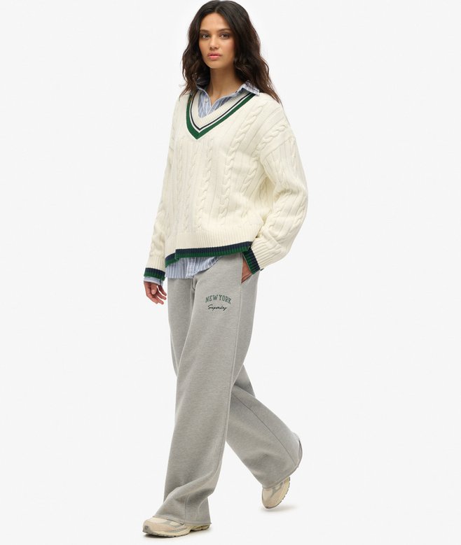 Athletic Essentials Wide Leg Joggers