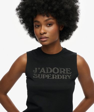 Figurbetontes Sport Luxe Tanktop Image 3