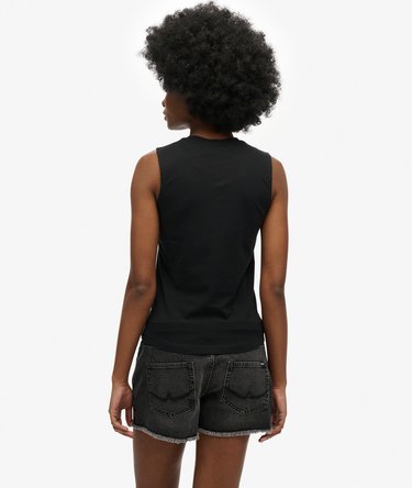 Figurbetontes Sport Luxe Tanktop Image 4