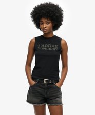 Figurbetontes Sport Luxe Tanktop