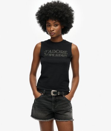 Figurbetontes Sport Luxe Tanktop Image 1