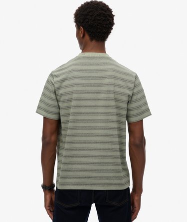 Contrast Stripe Pocket T-Shirt Image 4