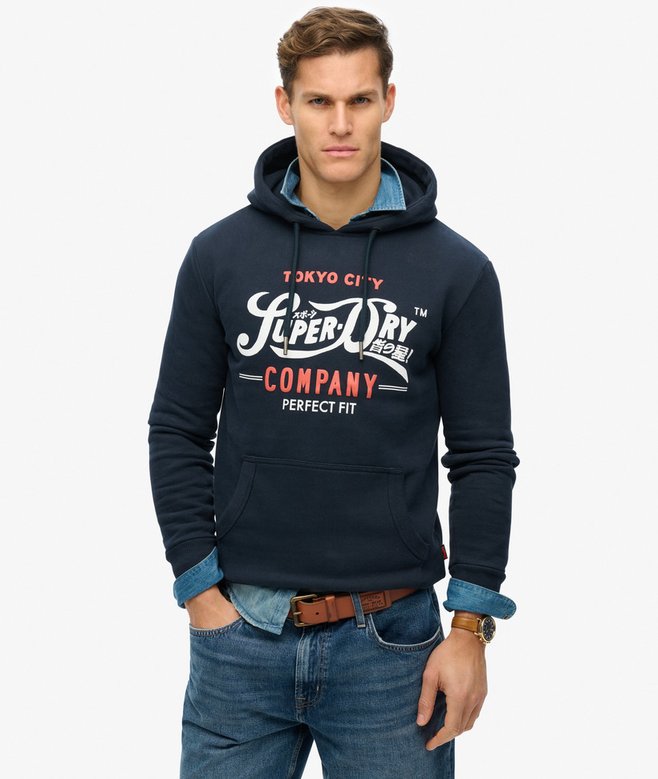 Perfect Fit Script Hoodie