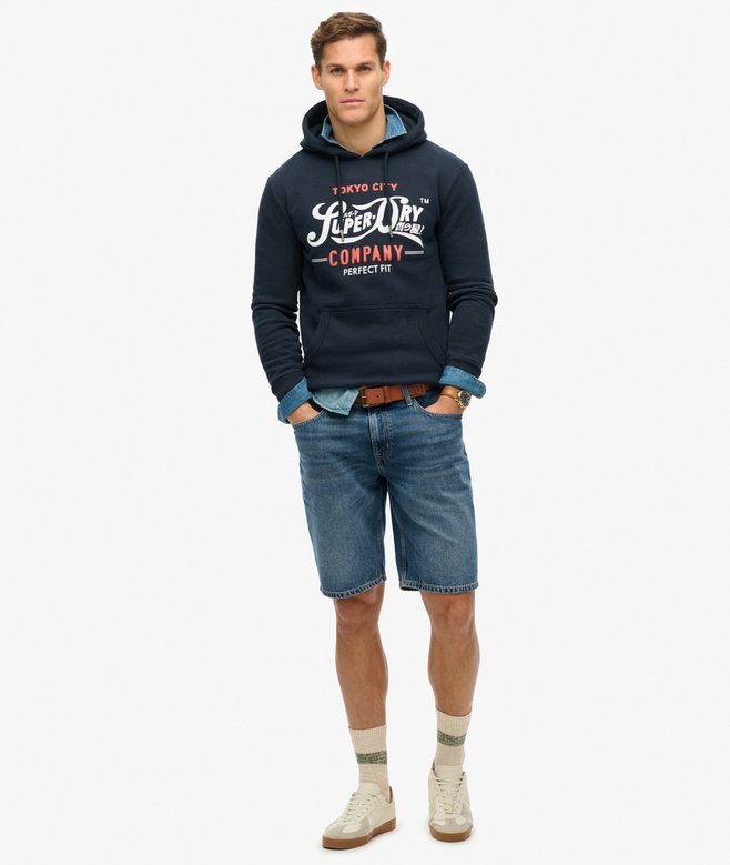 Perfect Fit Script Hoodie