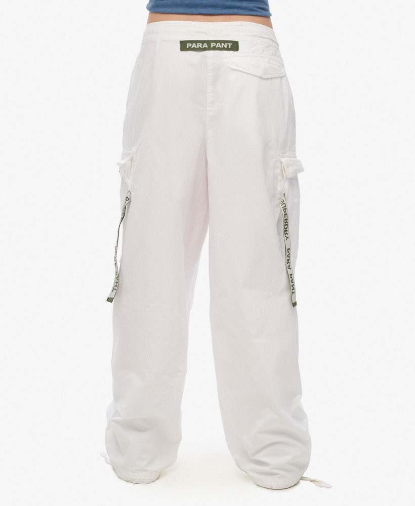 90’s old Stussy parachute cargo pants 白 stussy-field-pant-bone-