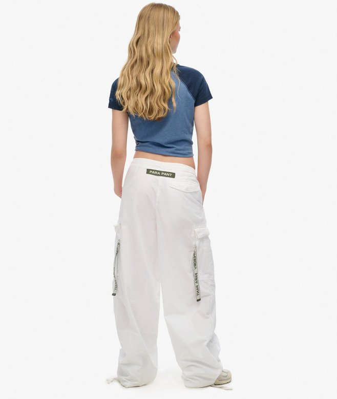 Baggy Parachute Pants (7) 4 out of 5 stars, 7 reviews More Colours Available Price £32.49 Price reduced from £64.99 to You Save 50%