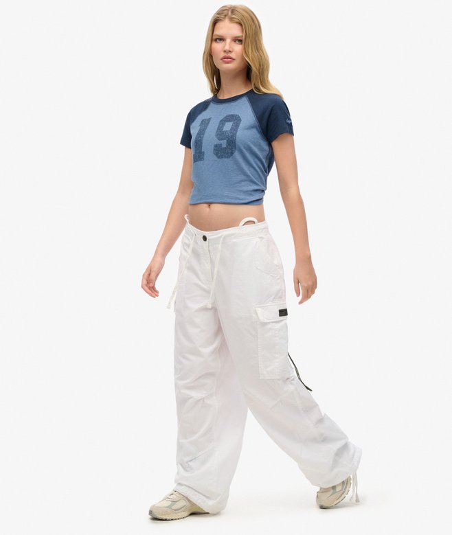 Baggy Parachute Pants (7) 4 out of 5 stars, 7 reviews More Colours Available Price £32.49 Price reduced from £64.99 to You Save 50%