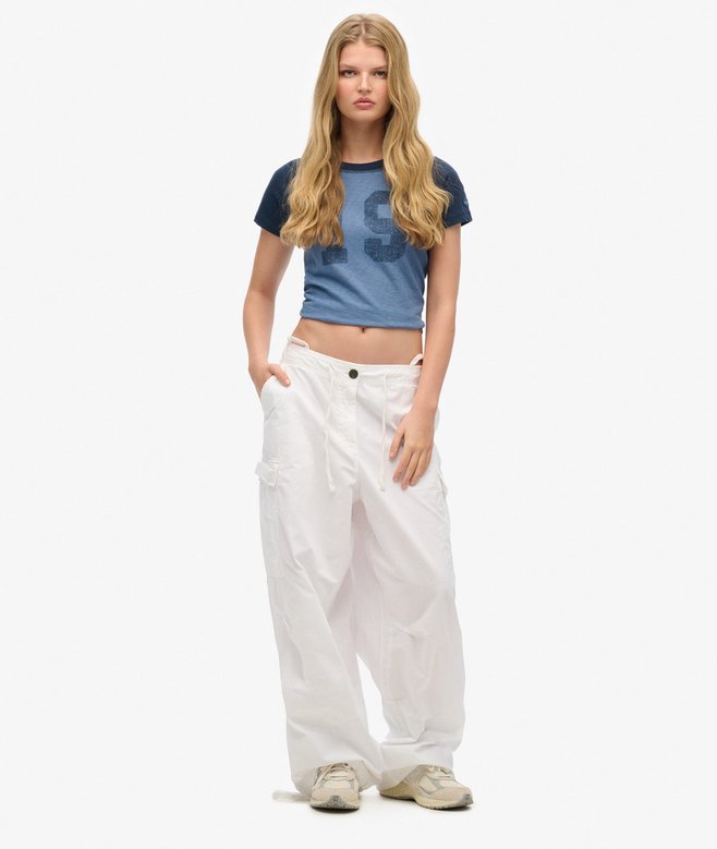 Baggy Parachute Pants (7) 4 out of 5 stars, 7 reviews More Colours Available Price £32.49 Price reduced from £64.99 to You Save 50%