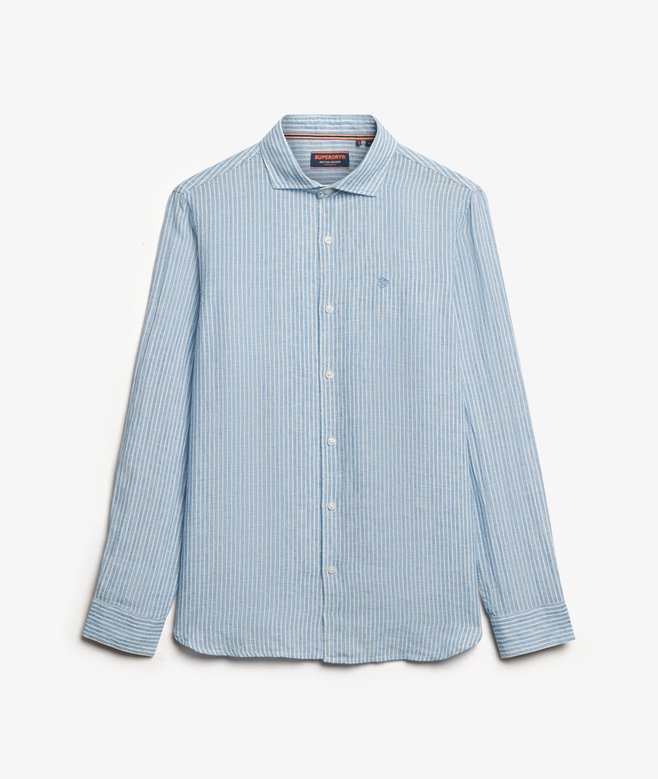Embroidered Vacation Linen Shirt