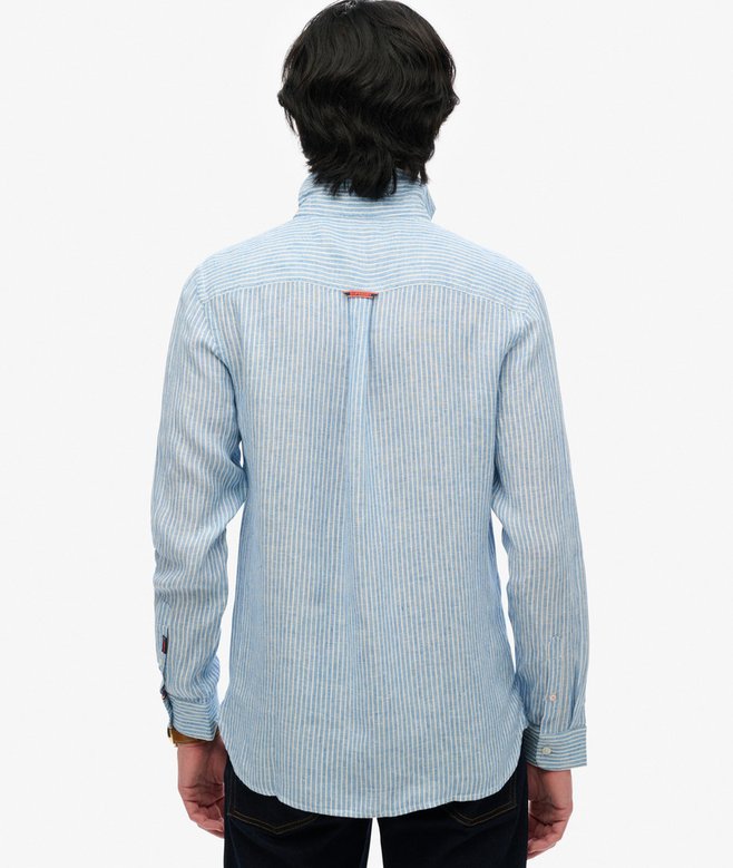 Embroidered Vacation Linen Shirt