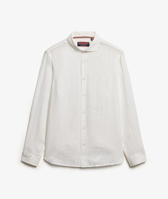 Embroidered Vacation Linen Shirt