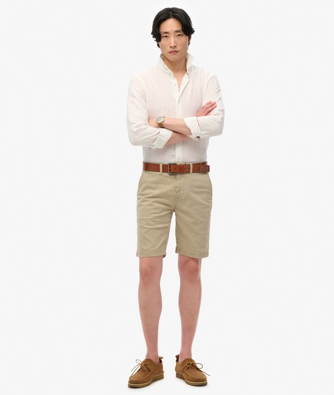 Embroidered Vacation Linen Shirt