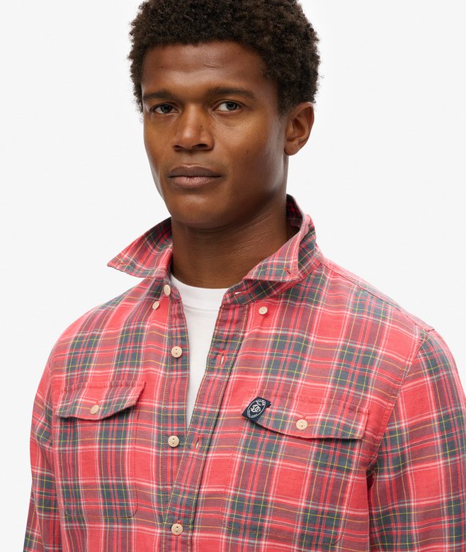 The Merchant Store - Linen Check Shirt