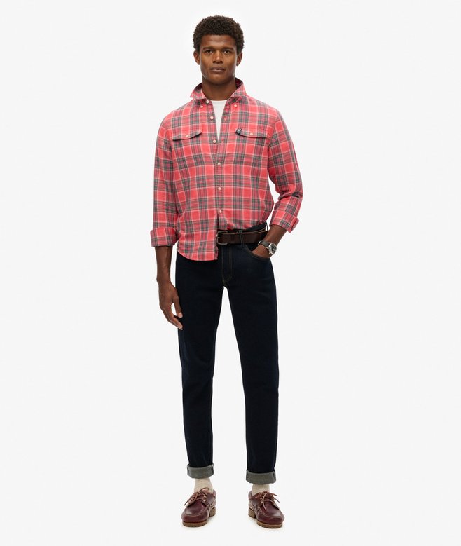 The Merchant Store - Linen Check Shirt