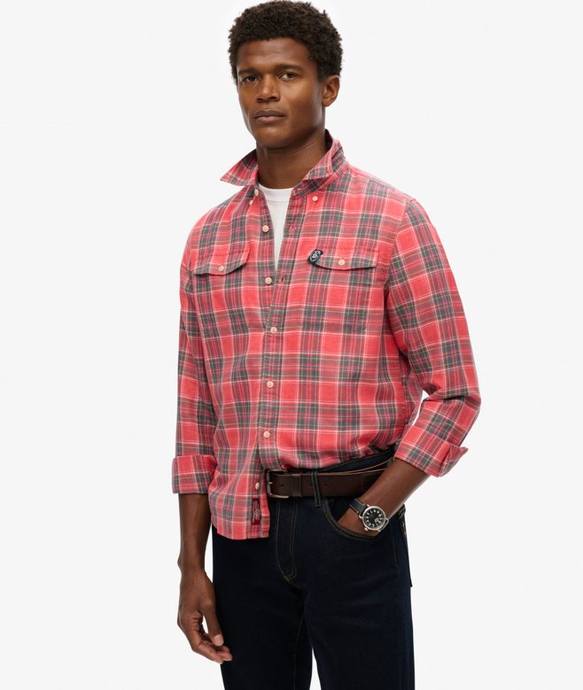 The Merchant Store - Linen Check Shirt