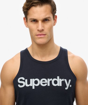 Core Logo Kiss Print Vest Top Image 3