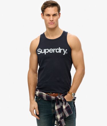 Core Logo Kiss Print Vest Top Image 1