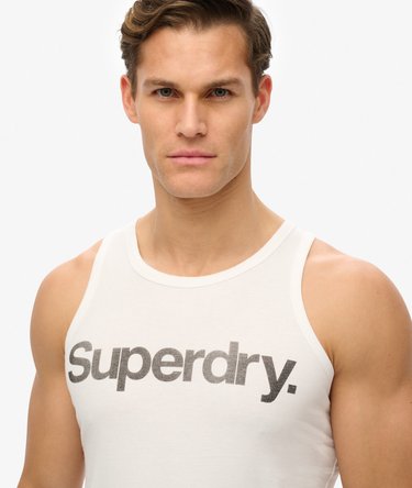 Core Logo Kiss Print Vest Top Image 3